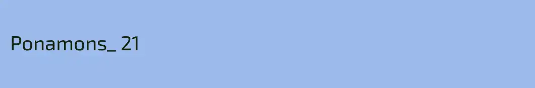 Ponamons_ 21